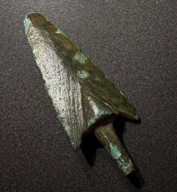 Oud-Grieks, Hellenistisch Brons Zeldzame pijlkop met