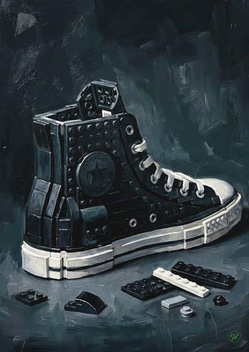 SDIMART - Converse Chuck Taylor All-Star Lego Art Bricks