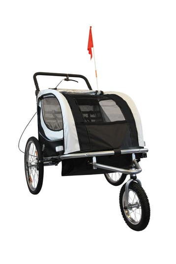Fietskar 2-zits: 35% Retour deal, snel weg is weg!, Fietsen en Brommers, 20 tot 40 kg, Zo goed als nieuw, Kinderkar, Viking Choice
