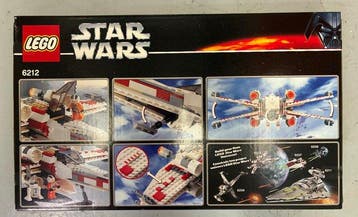 Lego Set - 6212 - Star Wars - X-wing Fighter, Nieuw