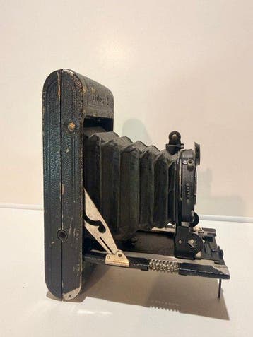 Goerz Berlin Folding Plate & Roll Film Bellows Camera, Nieuw