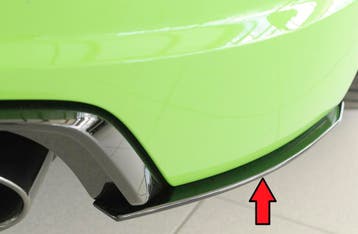 Rieger achterspoilerzwaard | geschikt voor Audi TT-RS (8J-FV, Verzenden