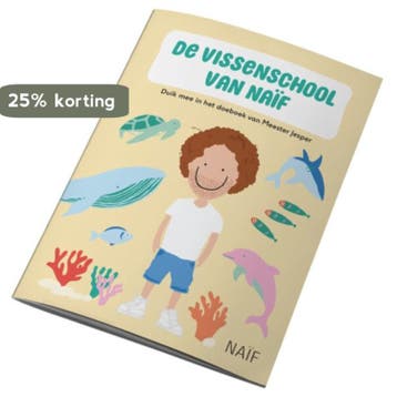De Vissenschool van Naïf - Duik mee in het doeboek van, Verzenden