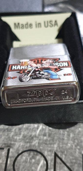 Zippo - Original Zippo Rarität Harley Davidson Motor Cycles