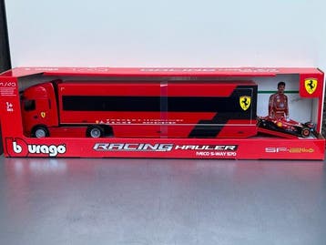 Bburago 1:43 - Model vrachtwagen - Iveco S-way 570 Ferrari, Nieuw