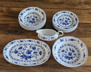 Wellco Design Krefeld - Tafelservies (15) - Uienpatroon