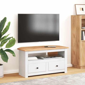 vidaXL Tv-hoekkast Panama Range 93x49x49 cm massief, Verzenden, Nieuw