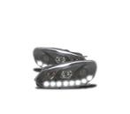 Phares Pour Volkswagen Vw Golf 6 08-12 Drl Inside Noir, Verzenden
