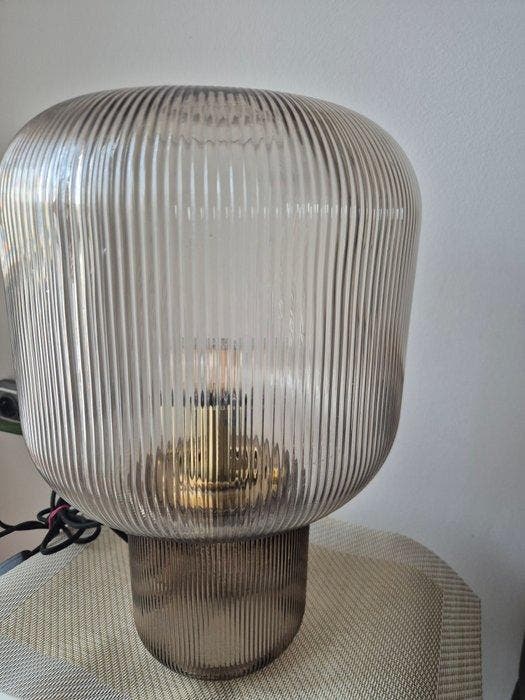 Lamp - Glas, Antiek en Kunst, Curiosa en Brocante