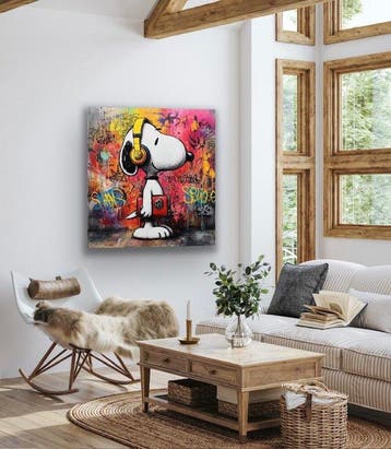 ERIC BRUMETTE - DJ SNOOPY SAVED MY LIFE 21 - Toile L
