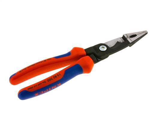 Knipex Installatietang 200mm 2-Componenten Handgreep, Bricolage & Construction, Outillage | Outillage à main, Envoi