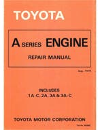 1979 TOYOTA TERCEL MOTOR WERKPLAATSHANDBOEK ENGELS