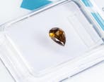 Zonder minimumprijs - 1 pcs Diamant (Natuurlijk gekleurd) -