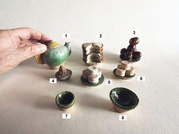 Chinois antique, dynastie Ming Poterie Funerary model, Antiquités & Art