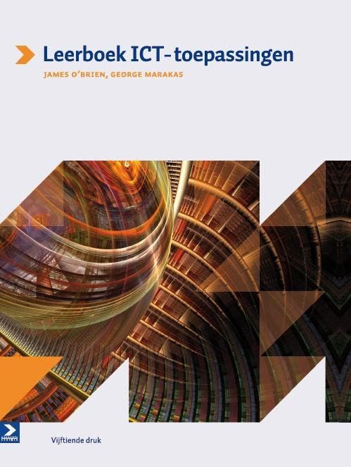 Leerboek ICT-toepassingen 9789039526316 James A. OBrien, Boeken, Schoolboeken, Zo goed als nieuw, Verzenden