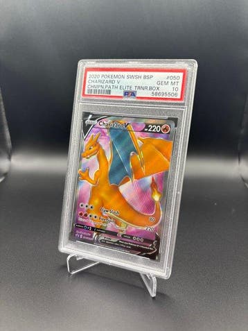 Pokémon - 1 Graded card - Charizard #050 Champion’s Path Etb, Nieuw