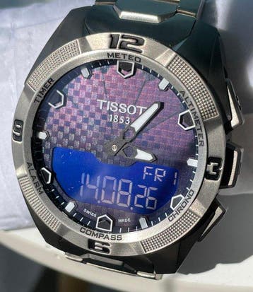 Tissot - T-Touch Expert Solar titanium - T091420 - Homme -, Nieuw