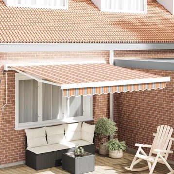 vidaXL Elektrische Zonneluifel 3,5 x 2,5 m, Verzenden, Nieuw