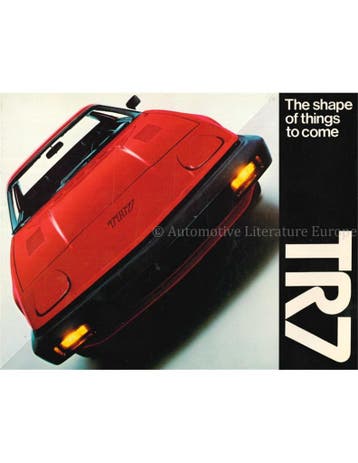 1976 TRIUMPH TR7 BROCHURE ENGELS (USA)