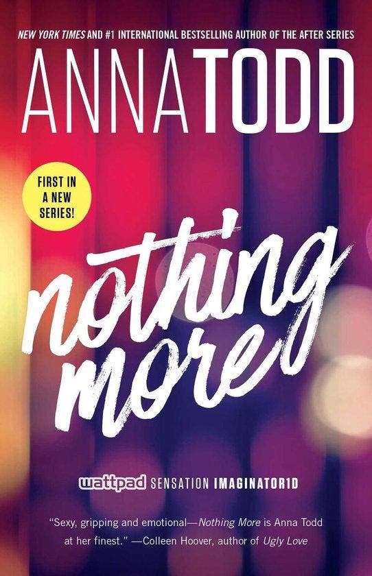 Nothing More 9781501130762 Anna Todd, Livres, Langue | Anglais, Envoi