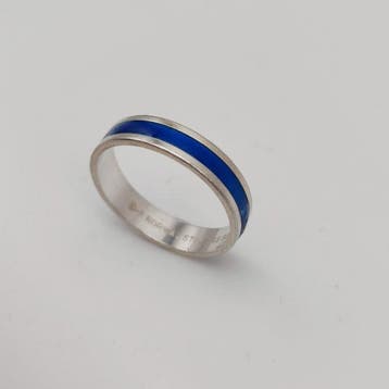 Zonder minimumprijs - David-Andersen - Ring Zilver, Handtassen en Accessoires, Nieuw