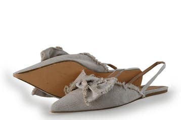 Sacha Slingbacks in maat 40 Wit, Kleding | Dames, Verzenden, Wit, Zo goed als nieuw, Sacha