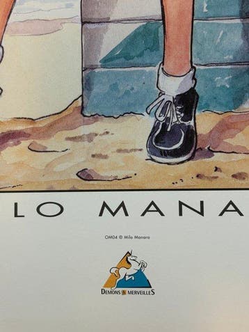 Milo Manara - 1 Silkscreen - Milo Manara - Sérigraphie /