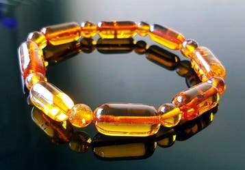Amber Vintage Baltisch Amber Armband - Mannen, Vrouwen,, Verzamelen