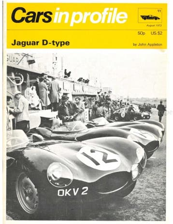 CARS IN PROFILE, JAGUAR D-TYPE, Boeken, Auto's | Boeken, Ophalen of Verzenden, Nieuw