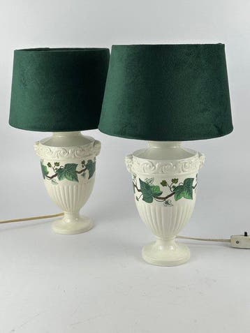 Wedgwood - Lampe de table (2) - Porcelaine - Une paire de