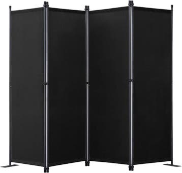 2dekans | Angel Living Kamerscherm - 4-delig - 224x165 cm -, Maison & Meubles, Accessoires pour la Maison | Paravents d'intérieur