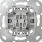 Gira 2-Gang Momentary Rocker Switch Invoegen 10A 250V -, Verzenden