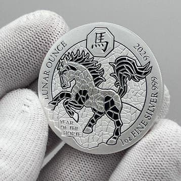 Rwanda en Burundi. 50 RWF 2026 – Lunar Ounce – Year of the