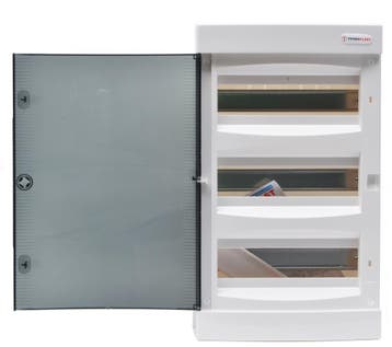 Opbouw verdeelkast Type C - 3 x 12 modules IP40 -, Doe-het-zelf en Bouw, Elektriciteit en Kabels, Ophalen of Verzenden, Nieuw