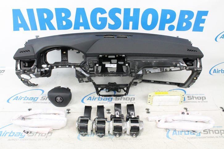 Airbag set Dashboard zwart Skoda Kamiq (2019-heden), Autos : Pièces & Accessoires, Tableau de bord & Interrupteurs