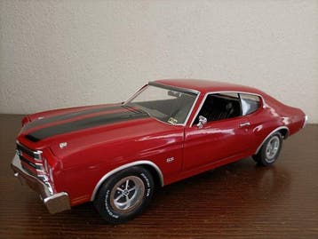 Auto World 1:18 - Voiture miniature - Chevrolet Chevelle SS, Nieuw