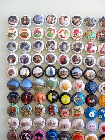 Champagne capsules (144) - Metaal - MULTI-THEMA CAPSULES.