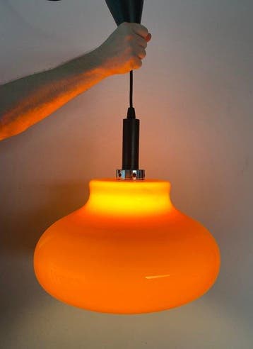 Massive - Plafonnier - Verre, Antiek en Kunst, Antiek | Verlichting