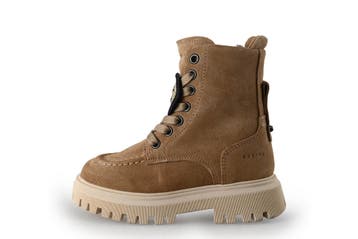 Nubikk Veterboots Meisjes in maat 25 Beige, Kinderen en Baby's, Verzenden, Jongen of Meisje, Nubikk, Schoenen