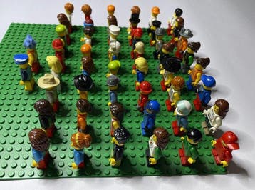 Lego Minifiguur - World City - 50 Lego Mini Figuren Minifig, Nieuw