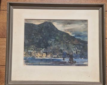 Lee Byng (1903-1994) - Hong Kong bij avond