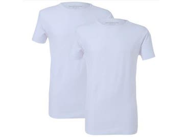 Veiling - McGregor Premium stretch t-shirt 2-pack o-neck wit