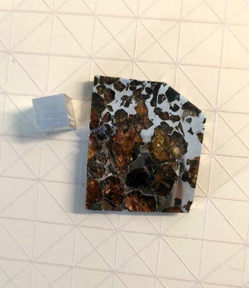 Meteorite Brahin Pallasites - 26.8 g
