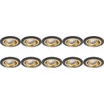Pragmi Alpin Pro 10-pack inbouwspot met GU10 fitting - LED t, Huis en Inrichting, Verzenden, Nieuw