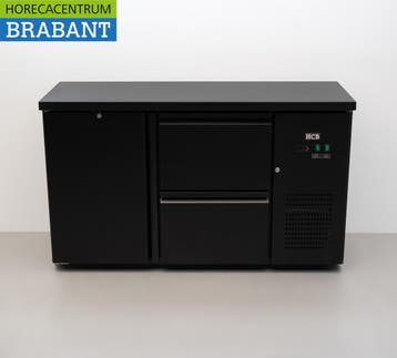 HCB Backbar Barkoeling 1 deur en 2 laden 280 liter 146,5 cm, Ophalen of Verzenden, Nieuw in verpakking