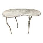 Een prachtig bijzettafel - Wandtafel - Aluminium, Nieuw