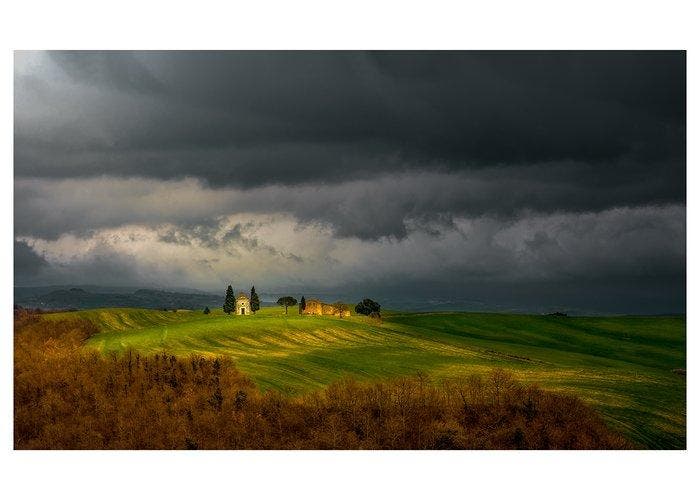 Elena Paraskeva - San Quirico Before The Storm (German, Antiquités & Art, Art | Objets design