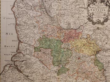 Frankrijk - Artois; Johann Baptist Homann (1664-1724) -
