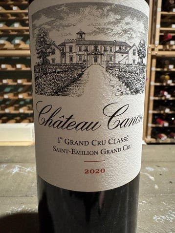 2020 Château Canon - Saint-Émilion 1er Grand Cru Classé B -, Nieuw