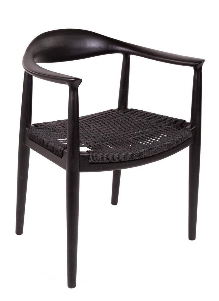 Eetkamerstoel kennedy chair zwart, Huis en Inrichting, Stoelen, Nieuw, Verzenden